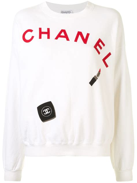 off white sweatshirt chanel|pre owned Chanel shirts.